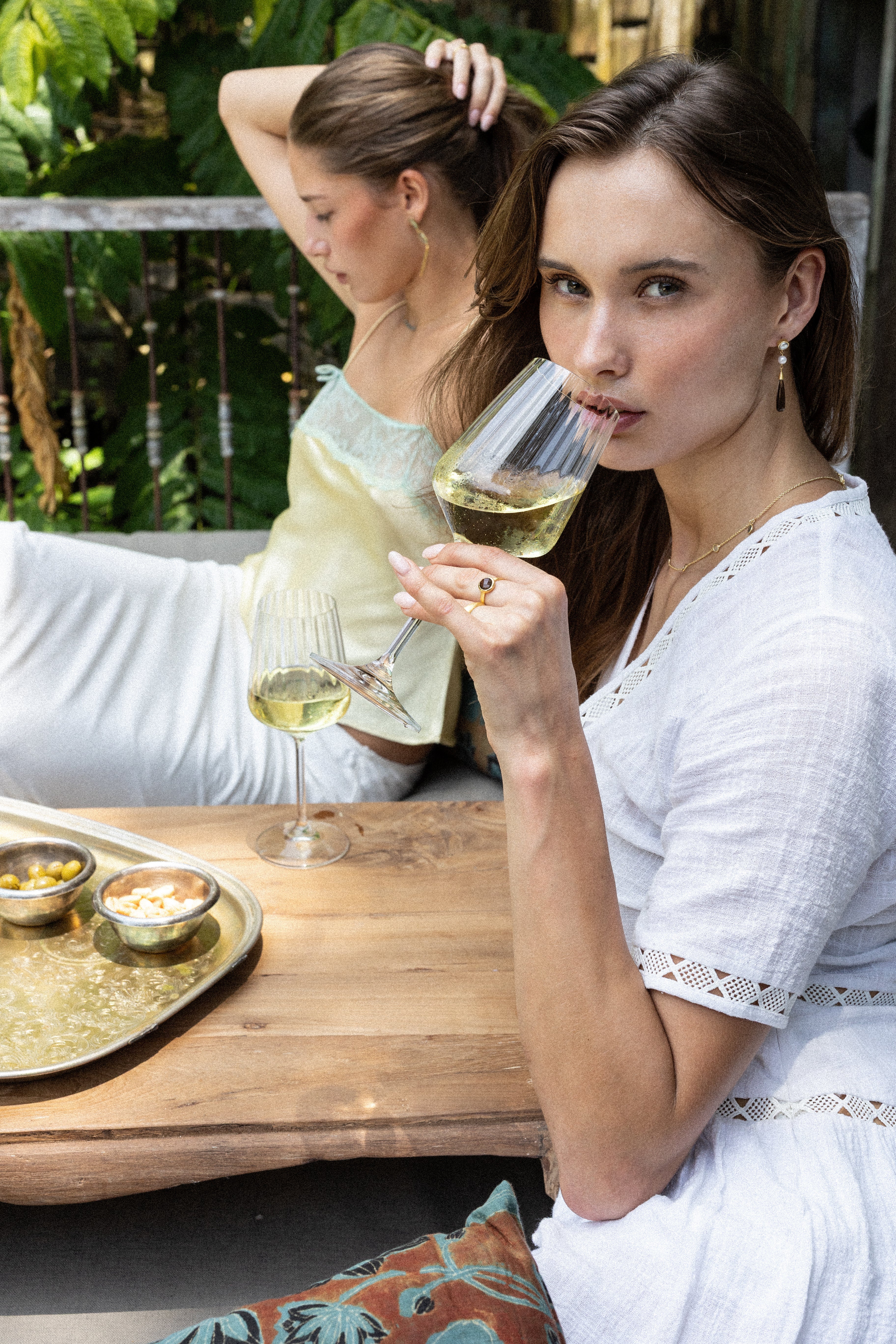 Opalyn 18K Recycled Fine Gold Plated Freshwater Pearl Earrings - 925 Silver Posts