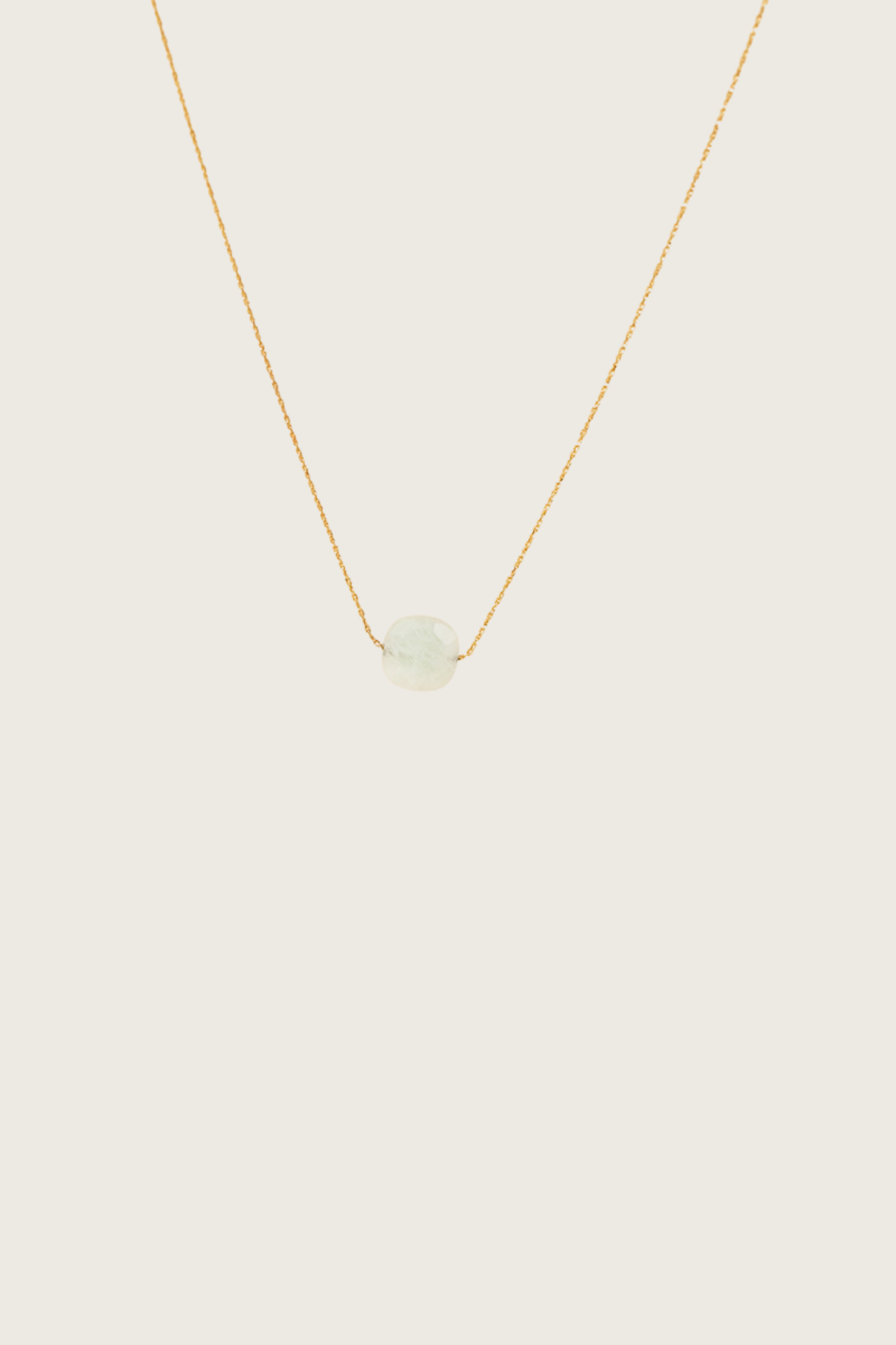Jimini 14K gouden inleg turquoise ketting