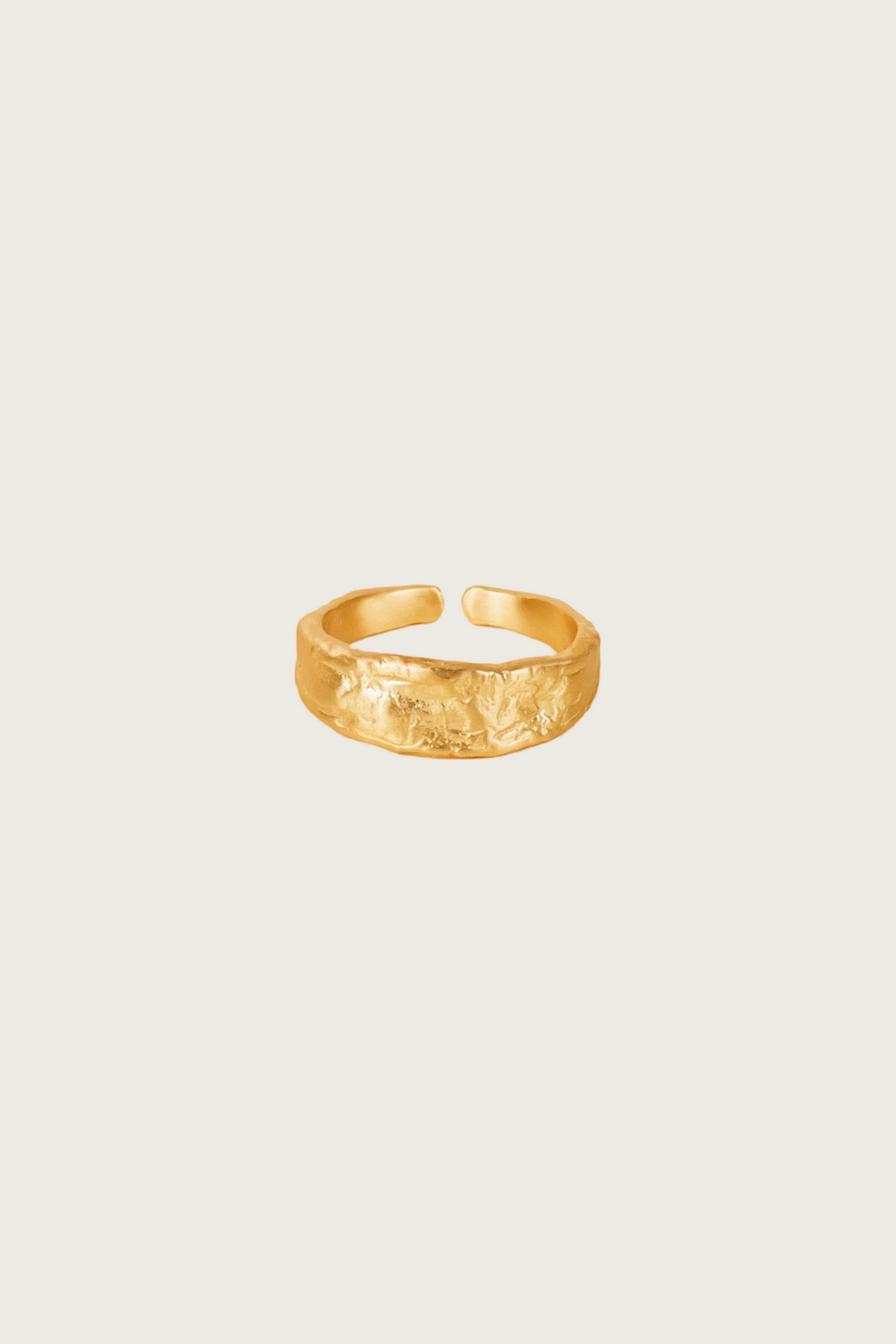 Elentia 18K Recycled Fine Gold Plated Ring
