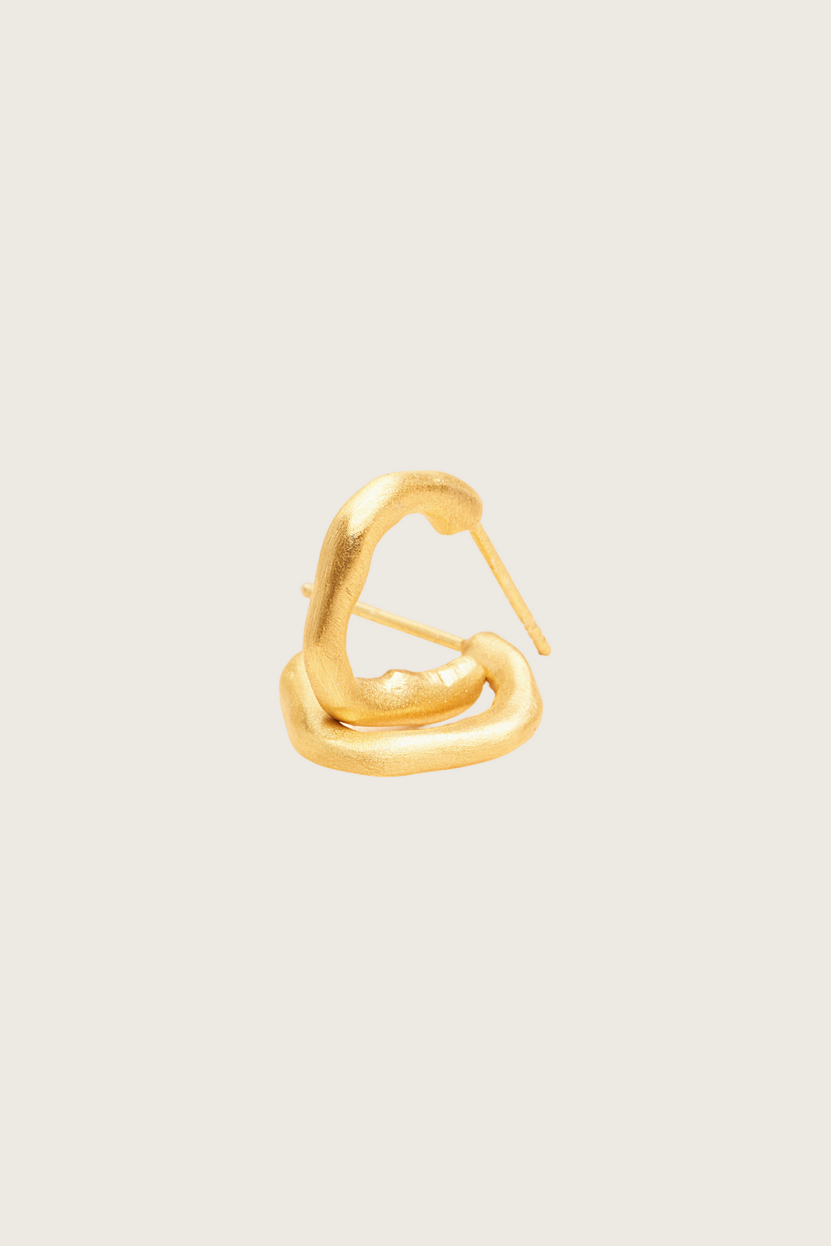 Rosia 18K Recycled Fine Gold Plated Earrings - 925 Silver Posts