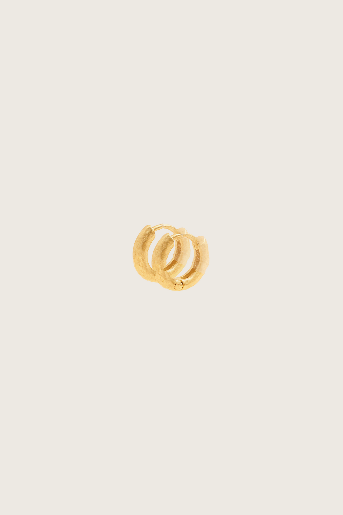 Tania 18K Recycled Fine Gold Plated Large Earrings - 925 Silver Posts