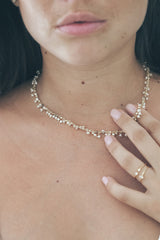 Imiri ketting verguld met 18K gerecycled fijn goud