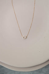 Oysteria 14K Gouden Inleg Zoetwaterparel Ketting