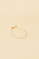 Jabi 14K Gouden Inleg Opaalblauwe Armband