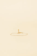 Yusi 14K Gouden Inleg Labradoriet Armband