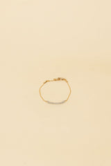 Osja 14K Gouden Inleg Labradoriet Armband