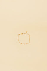 Osja 14K Gouden Inleg Licht Driekleurige Kristallen Armband