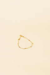 Posla 14K gouden inleg licht driekleurige kristalarmband