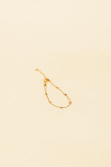 Posla 14K Gouden Inleg Blush Kristal Armband