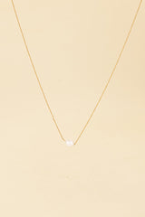 Jimini 14K gouden inleg wit parelketting