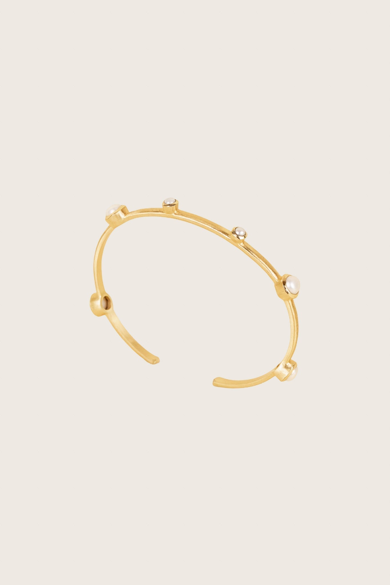 Ashni 18K Recycled Fine Gold Plated Blue Topaz Bracelet