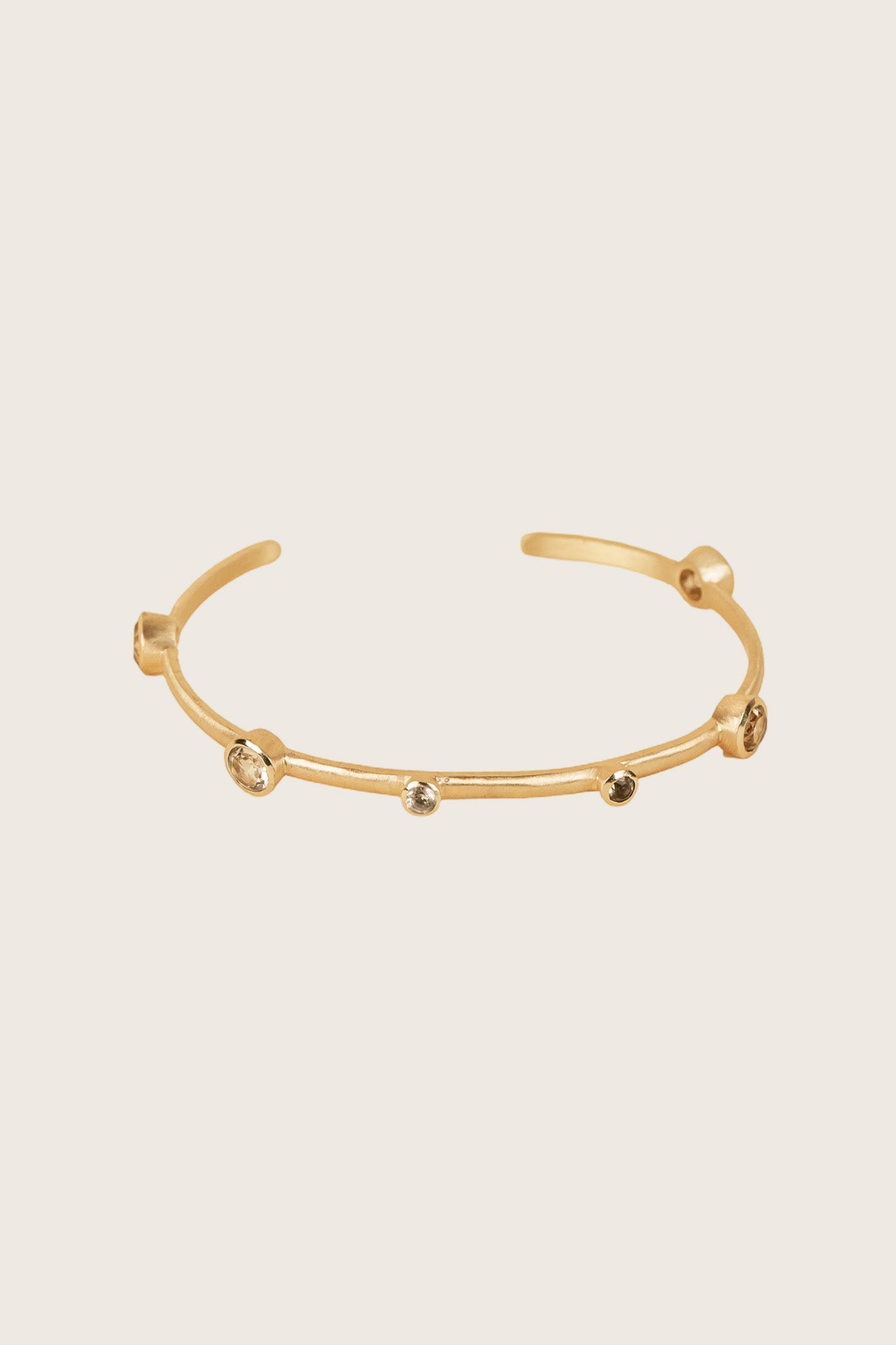 Ashni 18K Recycled Fine Gold Plated Labradorite Bracelet