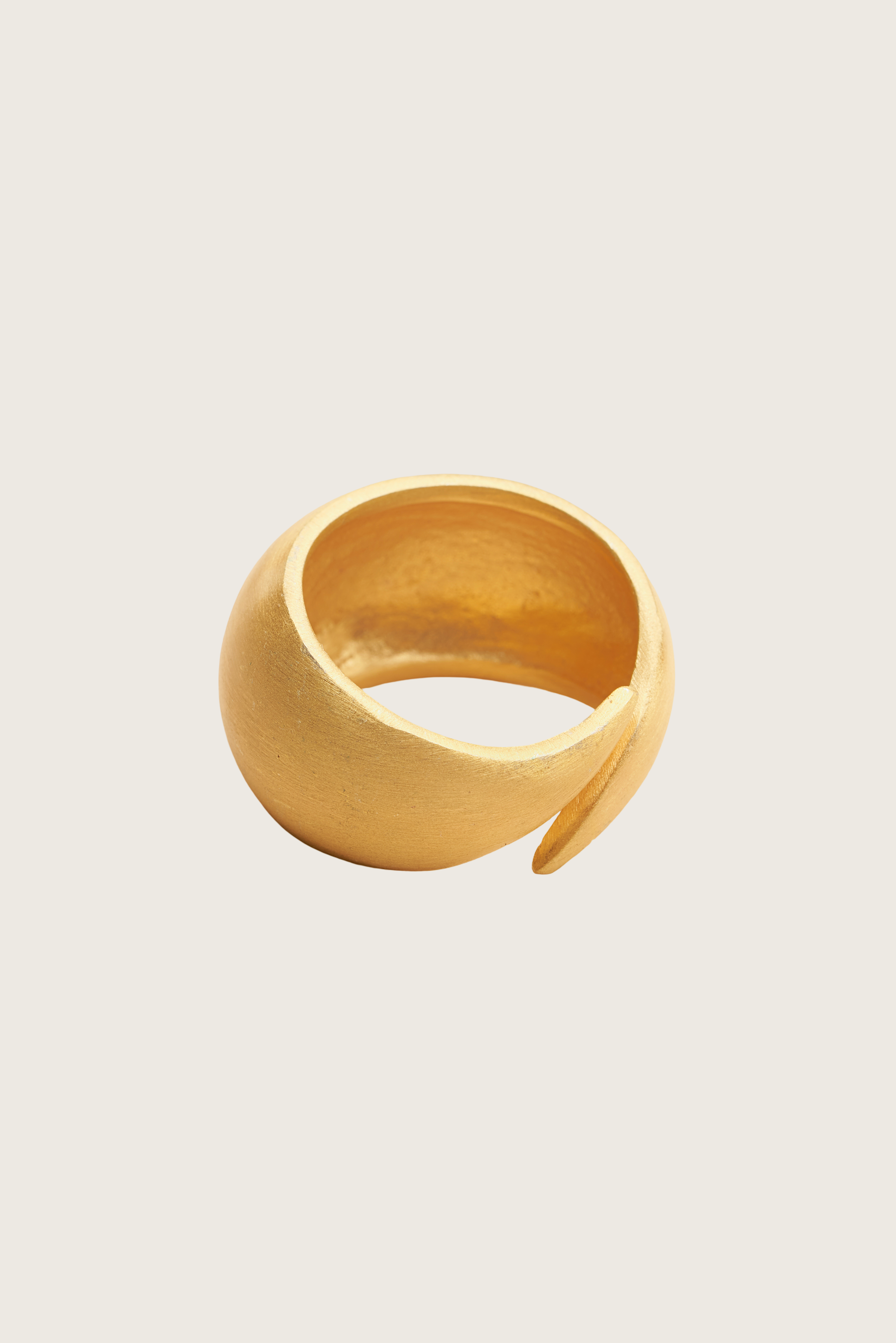 Hania 18K Recycled Fine Gold Plated Ring