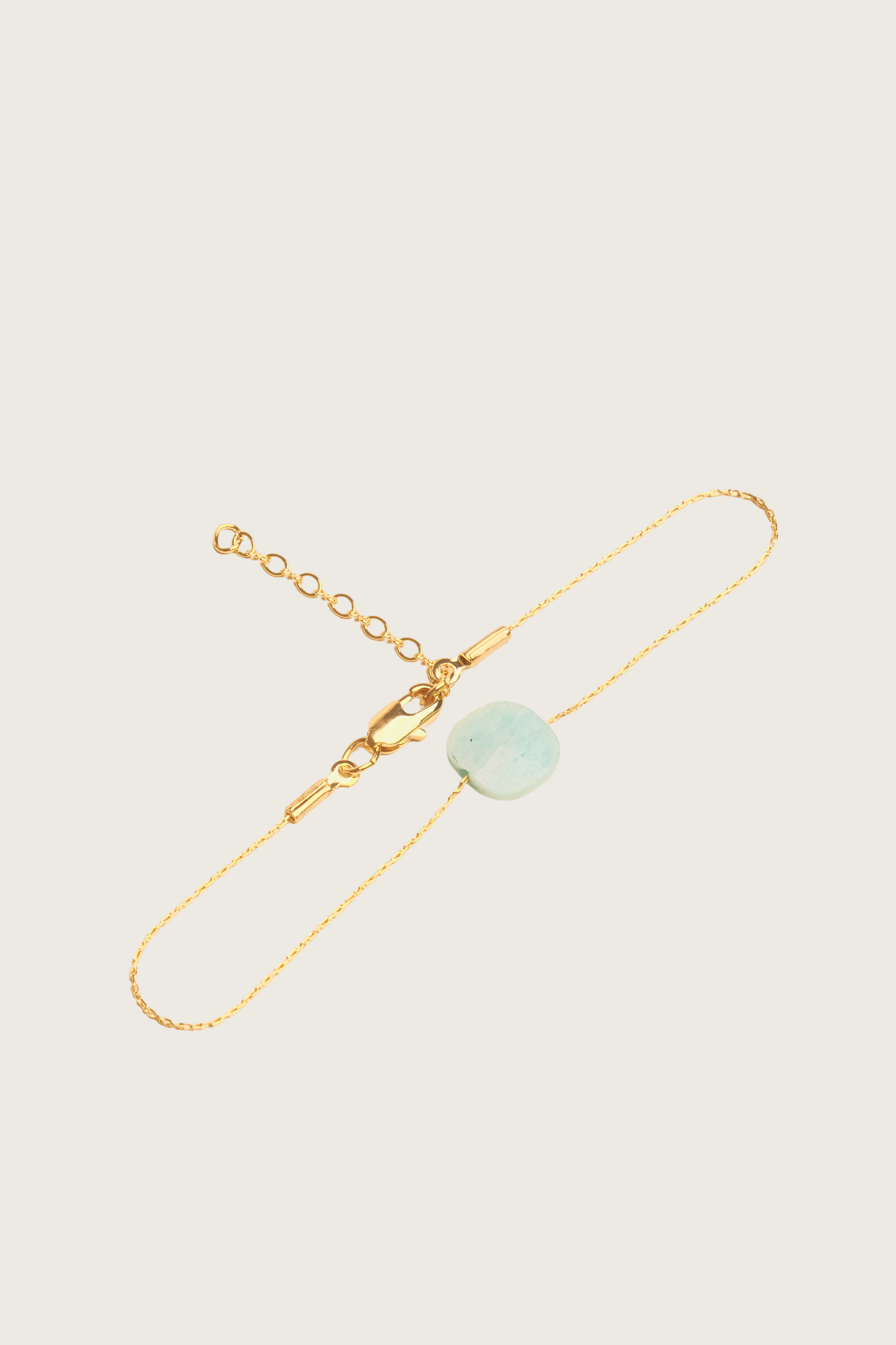 Jimini 14K Gold Inlay Turquoise Bracelet