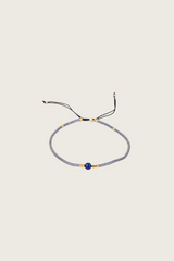 Mania 14K Gouden Inleg Turkoois/ Blauwe Armband