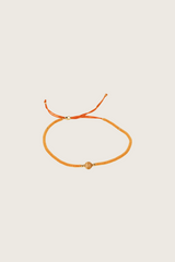 Mania 14K Gouden Inleg Tijgeroog / Oranje Armband