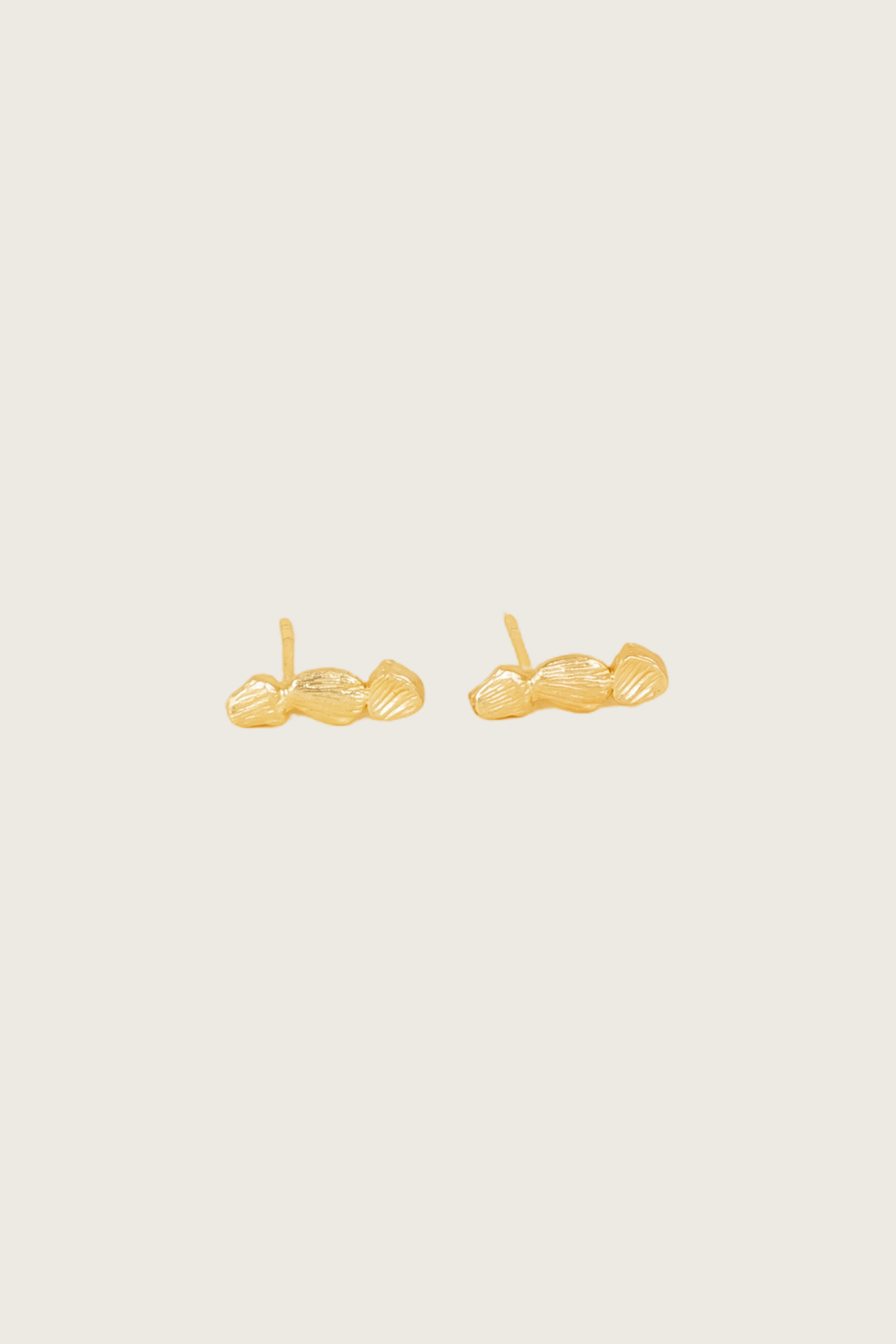 Susu 18K Recycled Fine Gold Plated Earrings - 925 Silver Posts