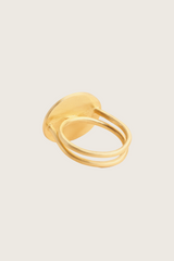 Teta 18K gerecycled fijn goud vergulde ring