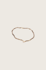 Trahir armband met 14K gouden inzet en labradoriet / amethist